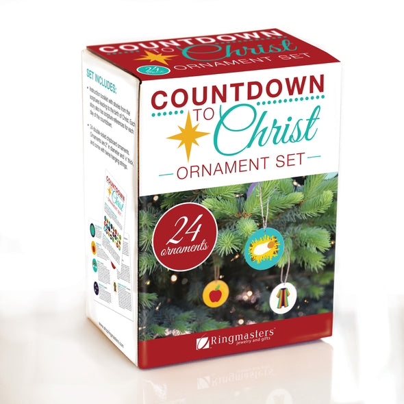 Countdown to Christ Ornament Set