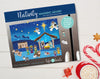 Nativity Magnetic Advent Calendar with a daily family activity booklet