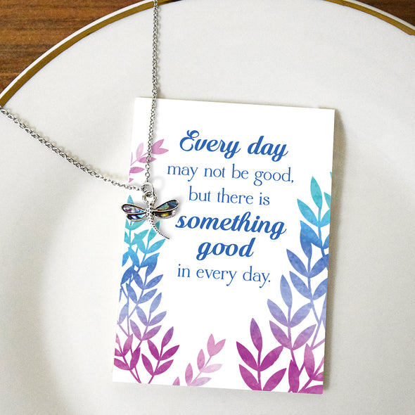 Good Day Everyday - Dainty Dragonfly Necklace