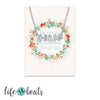 Peace Script Necklace