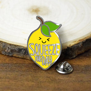 Squeeze The Day Lemon Pin