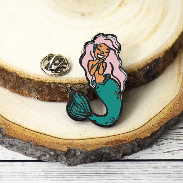 Let's Be Mermaids - Enamel Pin