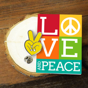 Love & Peace Pin