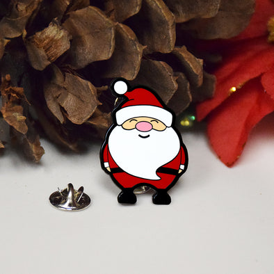 Santa Claus Enamel Pin