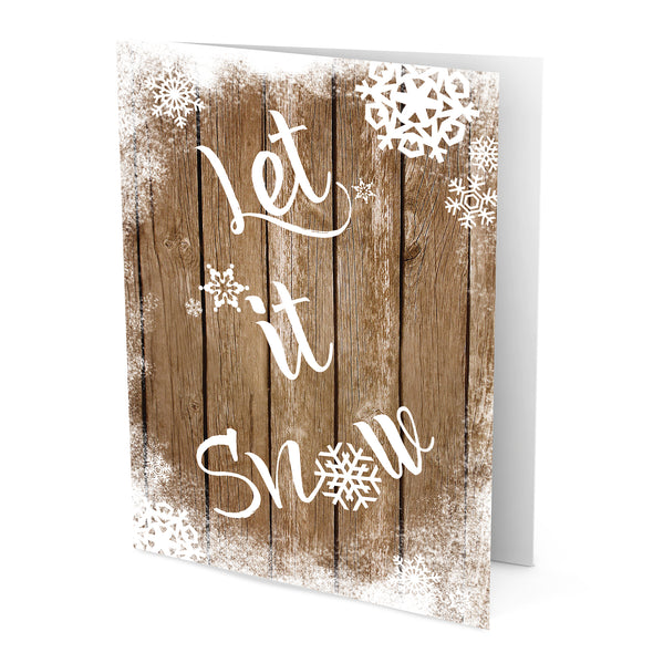 Let it Snow Christmas Card